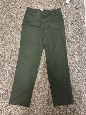Dockers Men's Classic Straight-Fit Chino Pants - Dark Green